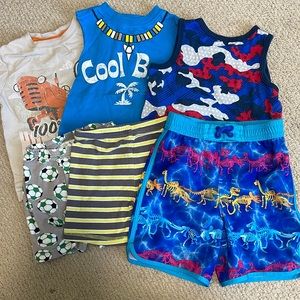 Boys 2T summer lot